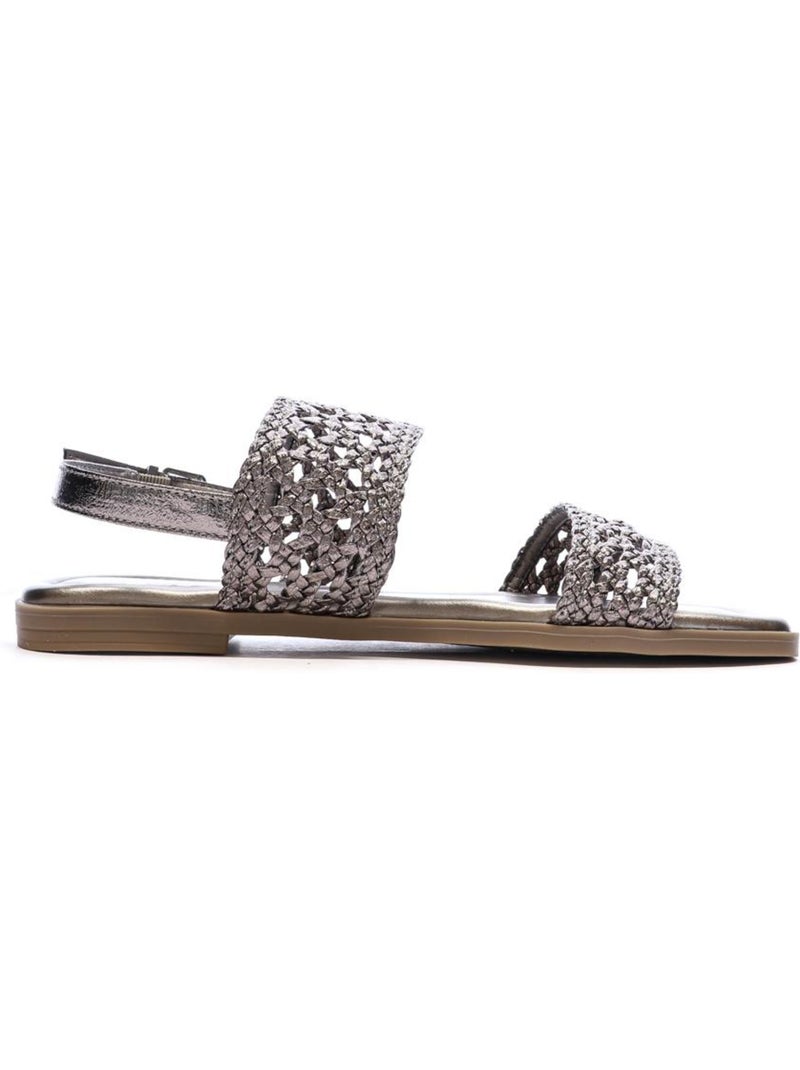 Xti Zilveren Sandalen voor Dames Loodgrijs Zilver - Kiabi