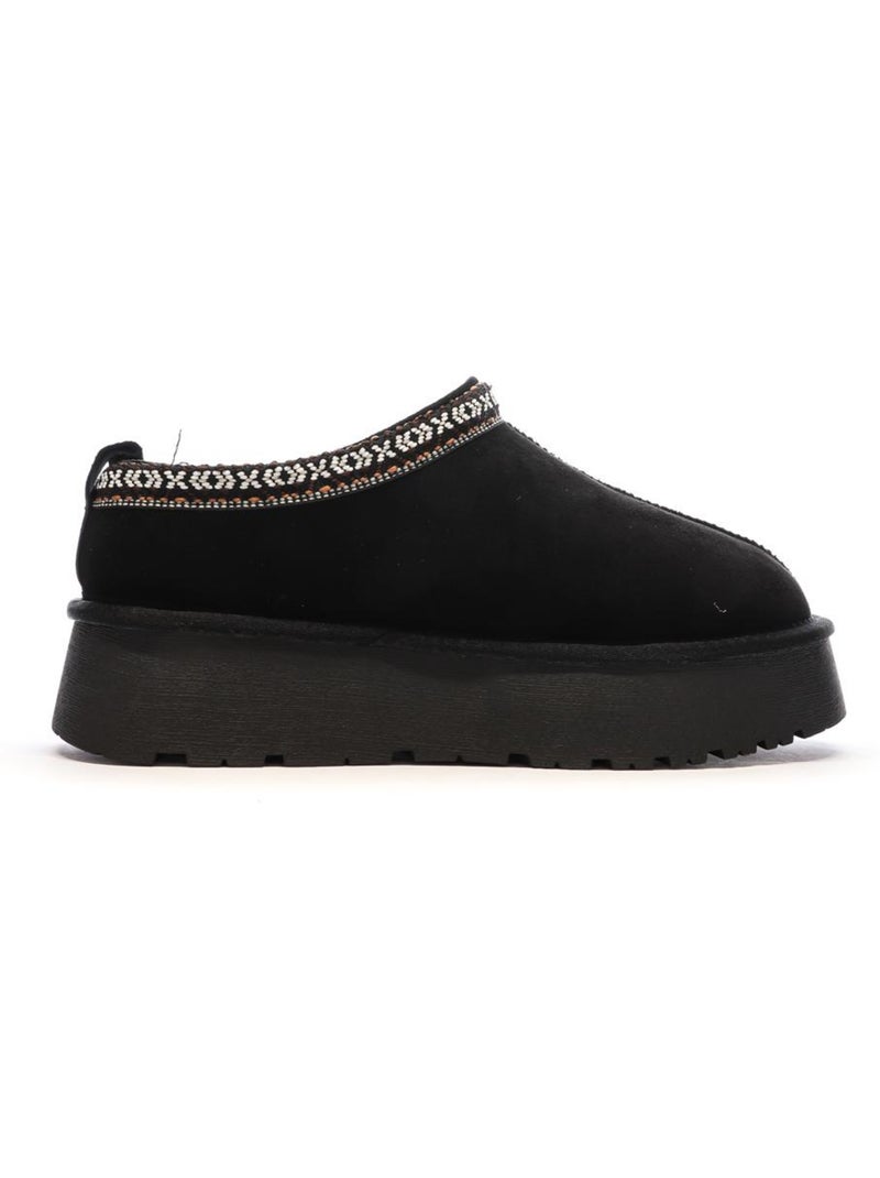 Xti Zwarte Microfiber Dames Pantoffels Zwart - Kiabi
