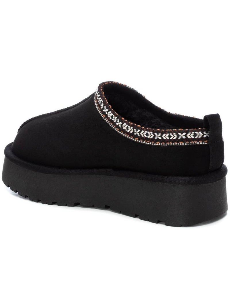 Xti Zwarte Microfiber Dames Pantoffels Zwart - Kiabi