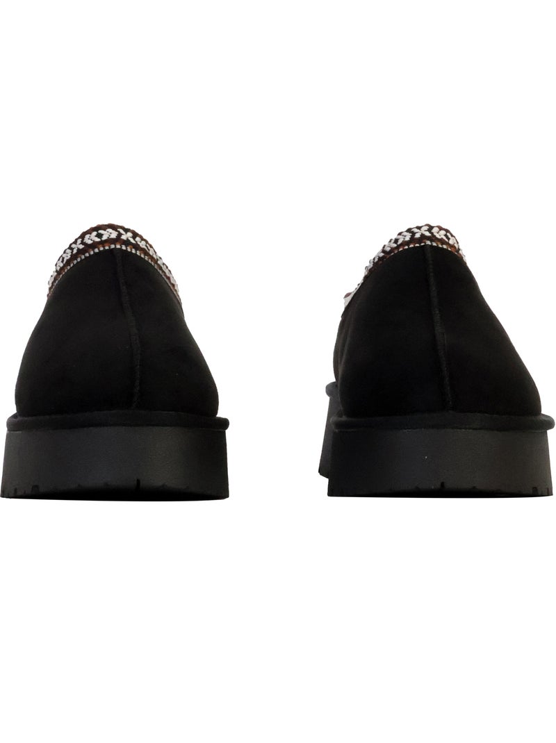Xti Zwarte Microfiber Dames Pantoffels Zwart - Kiabi