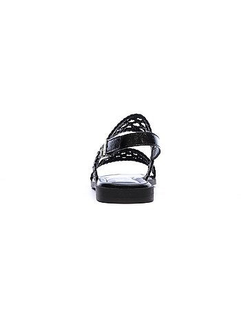 Xti zilveren sandalen voor dames loodgrijs