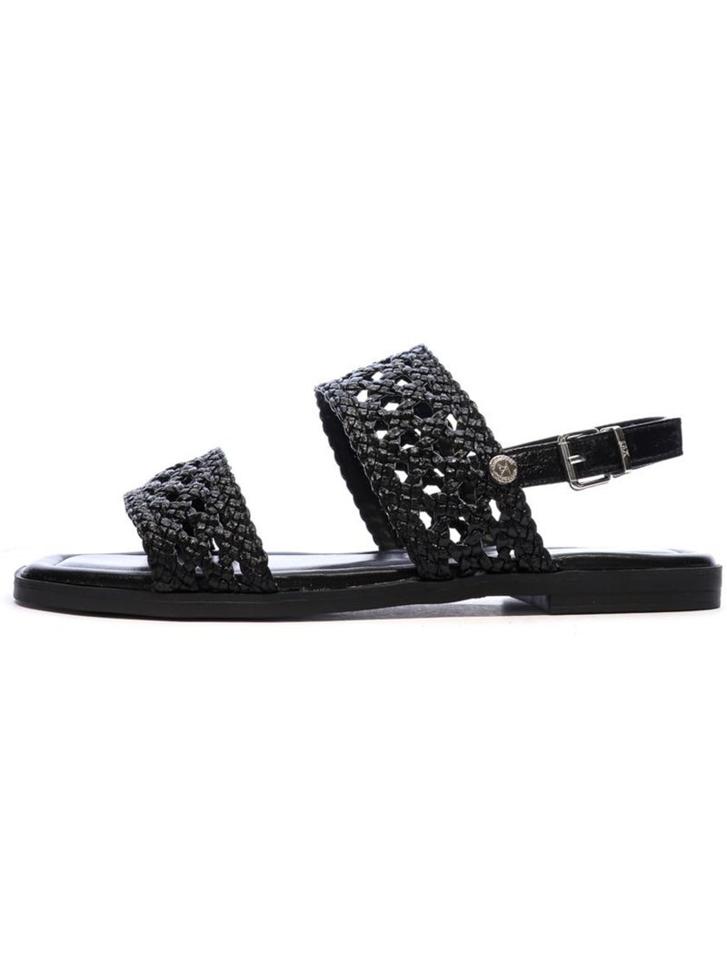 Xti Zwarte Sandalen voor Dames - Loodkleurig Zwart - Kiabi