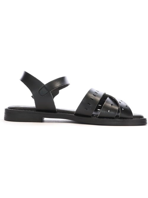 Xti Zwarte Sandalen voor Dames - Model 143868 - Kiabi Xti Zwarte Sandalen voor Dames - Model 143868 - Kiabi