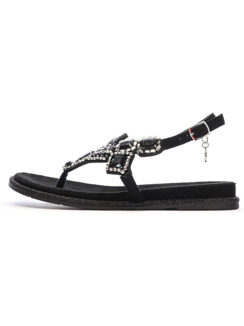 XTI Zwarte Sandalen voor Dames 144017 - Kiabi XTI Zwarte Sandalen voor Dames 144017 - Kiabi