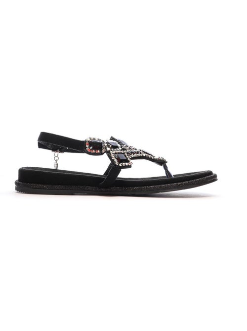 XTI Zwarte Sandalen voor Dames 144017 - Kiabi XTI Zwarte Sandalen voor Dames 144017 - Kiabi