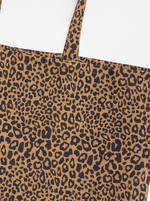 XXL totebag van stevige stof - Kiabi