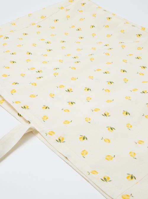 XXL totebag van stevige stof - Kiabi