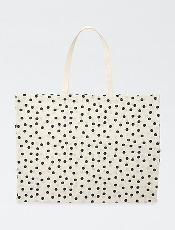 XXL totebag van stevige stof