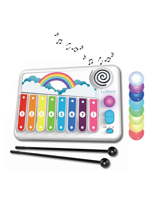 Xylo-fun electronic xylophone met learning music method met verlichting - Kiabi Xylo-fun electronic xylophone met learning music method met verlichting - Kiabi