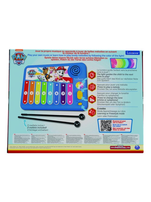 Xylo-fun paw patrol electronic xylophone met learning music method met verlichting - Kiabi Xylo-fun paw patrol electronic xylophone met learning music method met verlichting - Kiabi