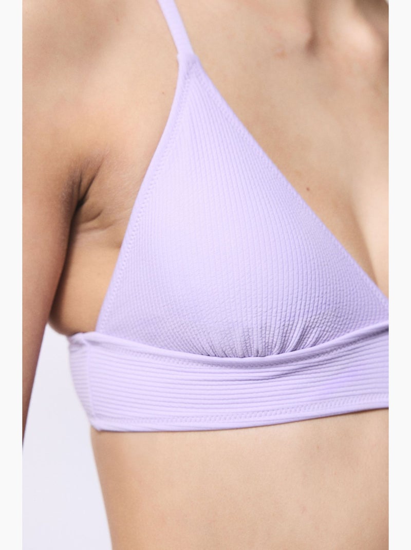 Yuna bralette haut de bikini penti Lavande - Kiabi