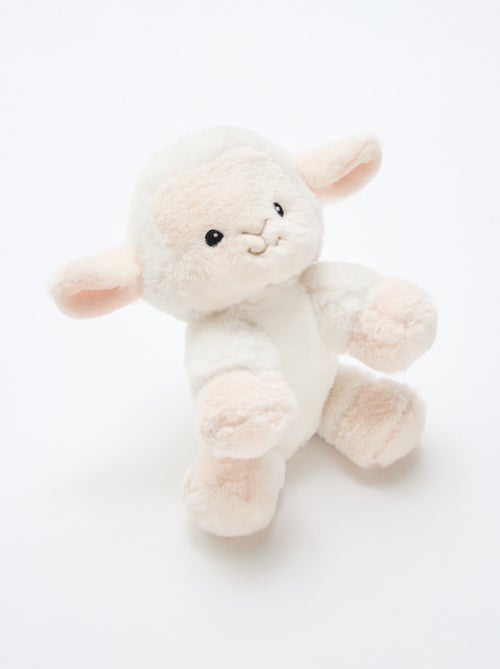 Zacht lammetje knuffel - Kiabi