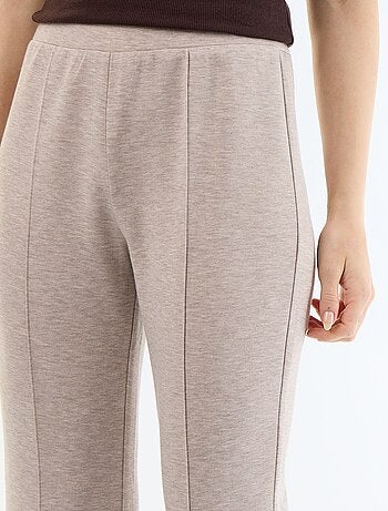 Zachte flare broek