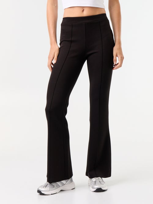 Zachte flare broek - Kiabi