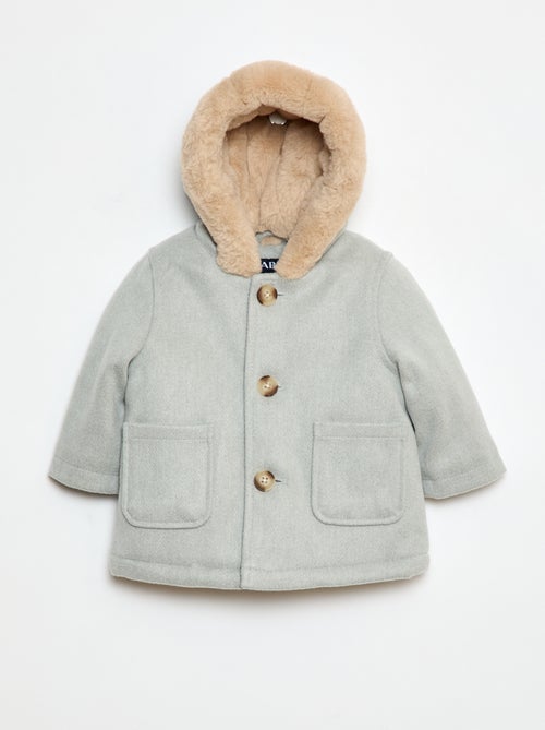 Zachte jas met capuchon - Kiabi
