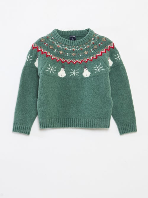 Zachte kersttrui - Kiabi