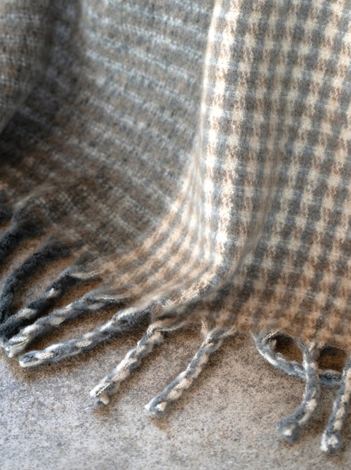 Zachte mohair plaid - Kiabi Zachte mohair plaid - Kiabi