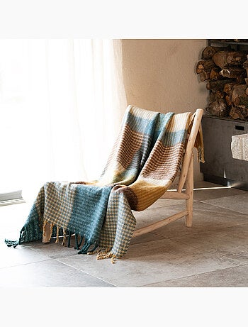 Zachte mohair plaid