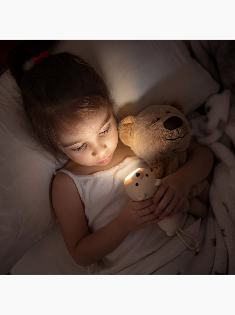 Zaklamp dieren van siliconen voor kinderen Ecru - Kiabi