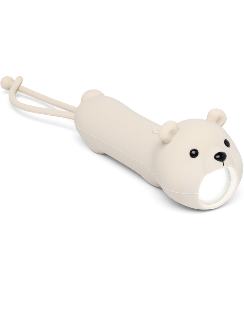 Zaklamp dieren van siliconen voor kinderen Ecru - Kiabi