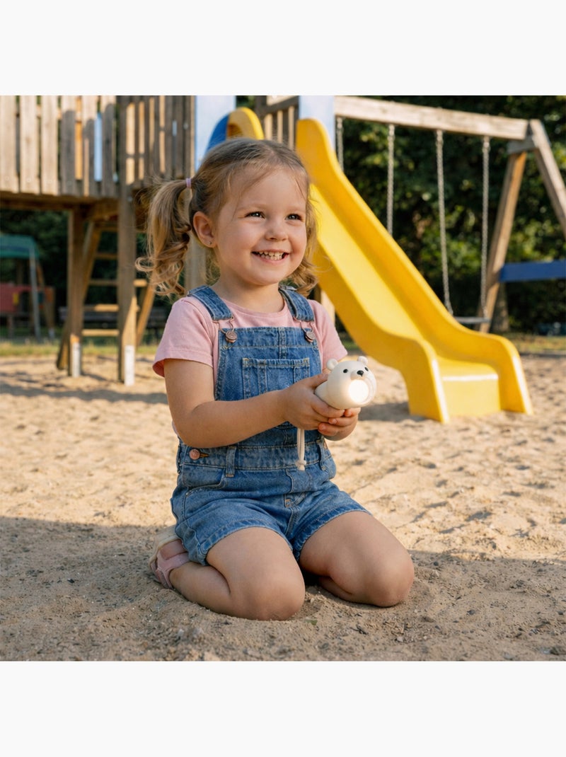 Zaklamp dieren van siliconen voor kinderen Ecru - Kiabi