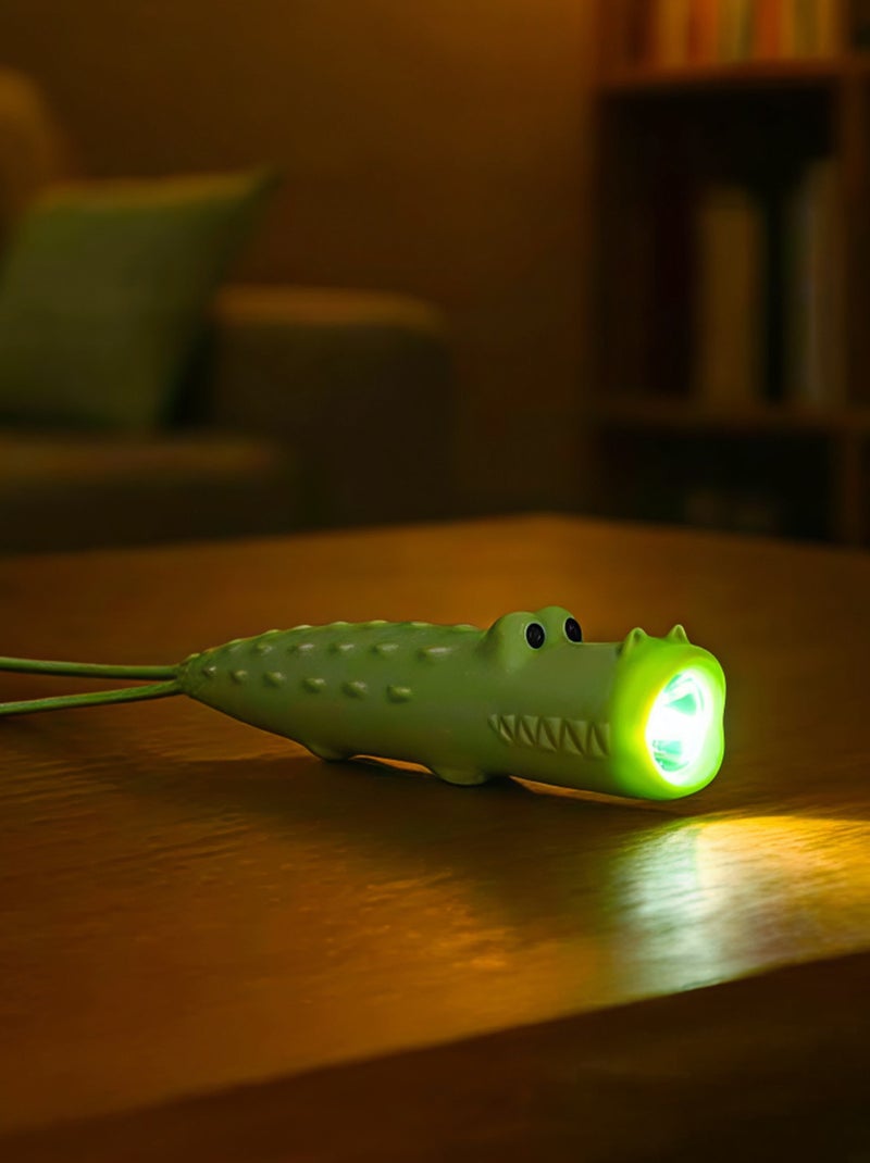 Zaklamp dieren van siliconen voor kinderen Groen - Kiabi