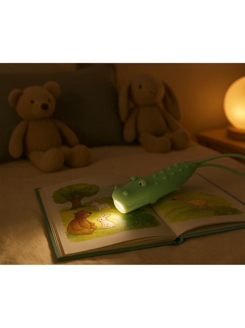 Zaklamp dieren van siliconen voor kinderen Groen - Kiabi