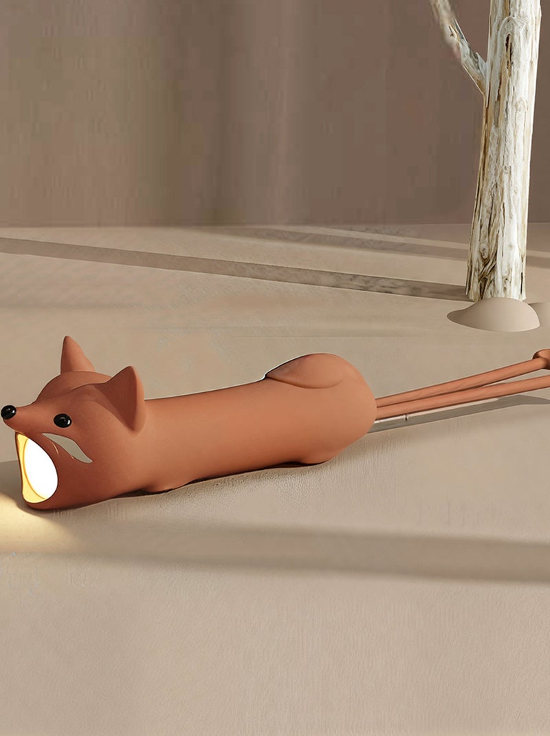 Zaklamp dieren van siliconen voor kinderen Lichtbruin - Kiabi