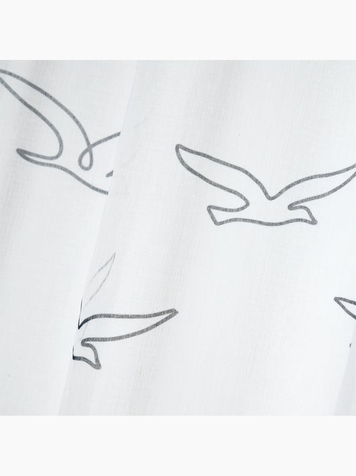 Zeefgordijn met vogeloogmotief - Kiabi Zeefgordijn met vogeloogmotief - Kiabi
