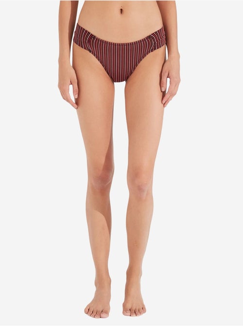 Zeer laag uitgesneden hipster bikinibroekje penti - Kiabi Zeer laag uitgesneden hipster bikinibroekje penti - Kiabi