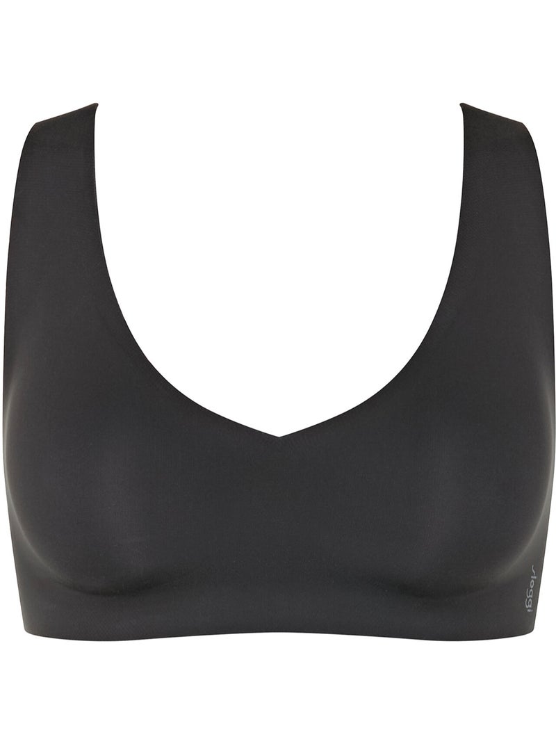 Zero bralette feel Zwart - Kiabi