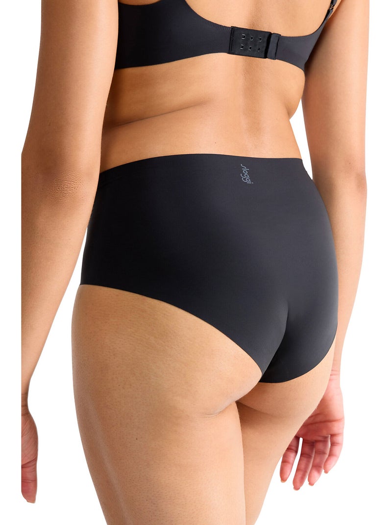Zero feel slips met hoge taille Zwart - Kiabi