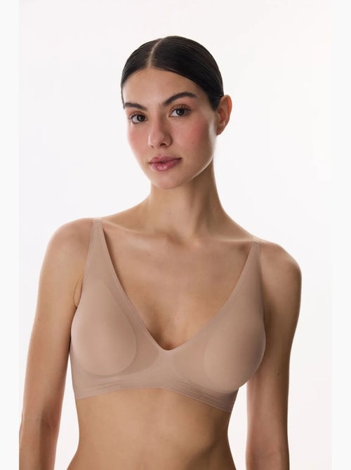 Zerogram décolleté soutien-gorge rembourré penti - Kiabi Zerogram décolleté soutien-gorge rembourré penti - Kiabi
