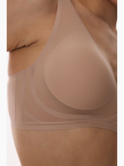Zerogram décolleté soutien-gorge rembourré penti - Kiabi Zerogram décolleté soutien-gorge rembourré penti - Kiabi