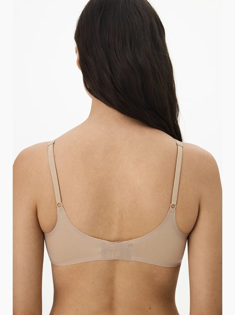 Zerogram soutien-gorge rembourré penti Beige argile - Kiabi