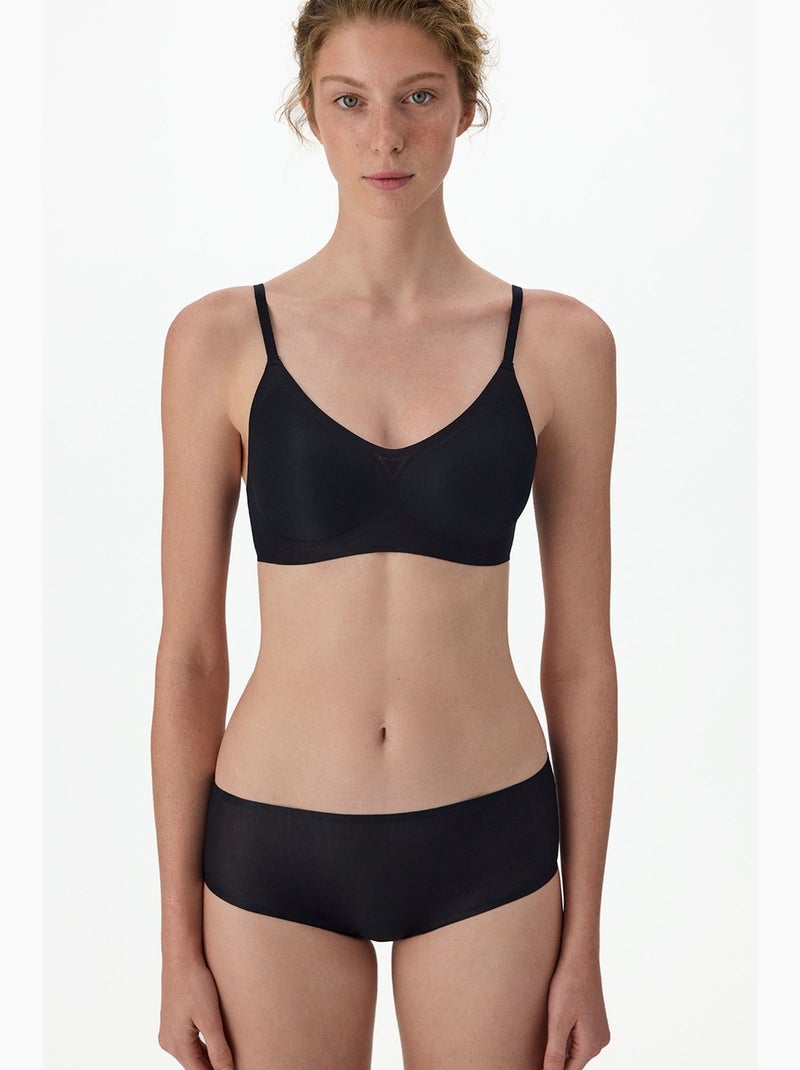 Zerogram soutien-gorge rembourré penti Noir - Kiabi