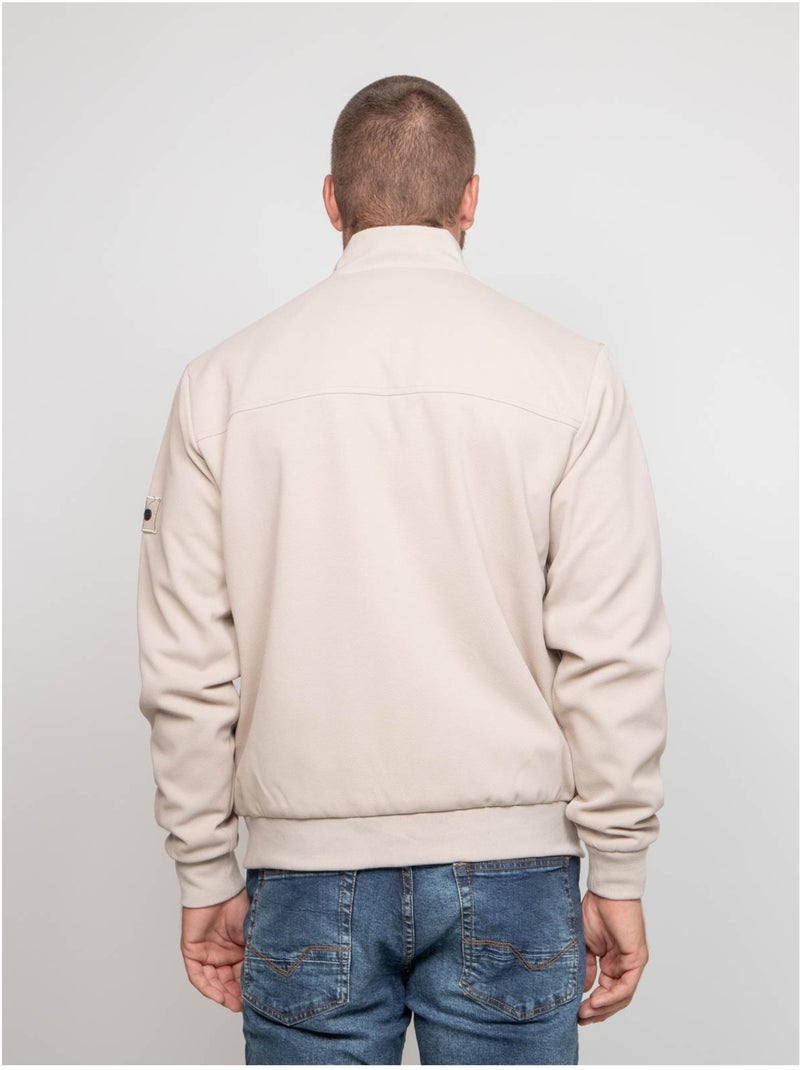 Zolagane vest met ritssluiting Beige - Kiabi