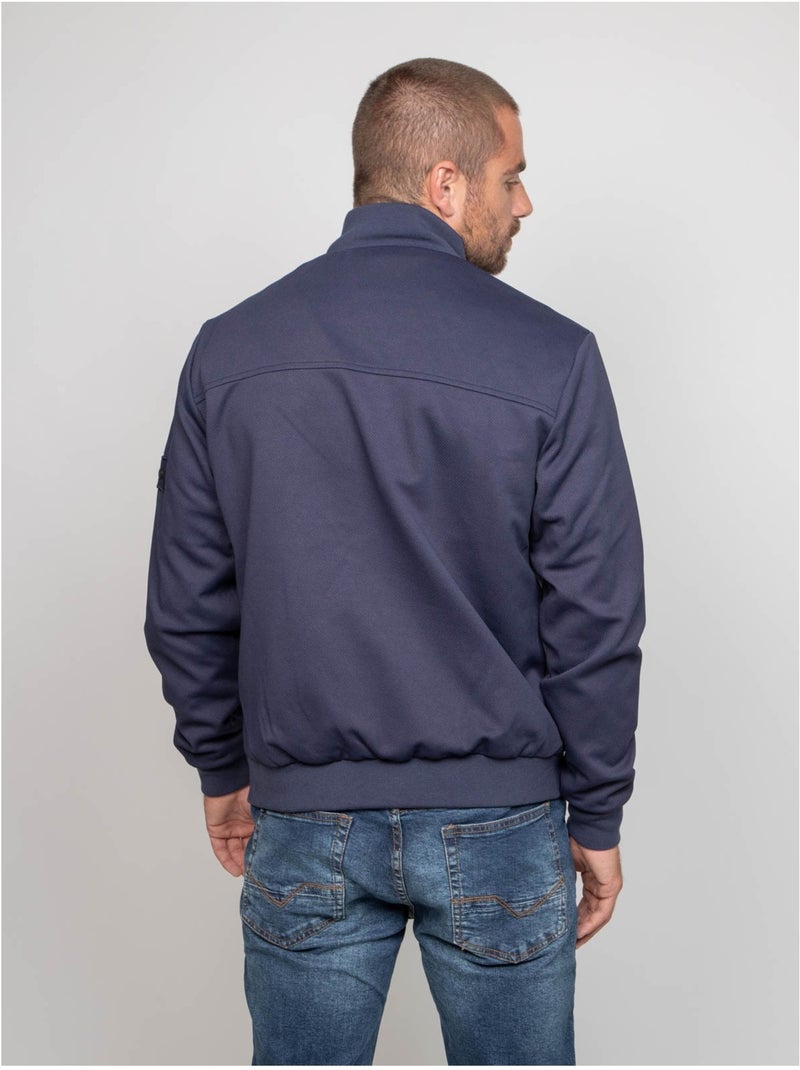 Zolagane vest met ritssluiting Marineblauw - Kiabi