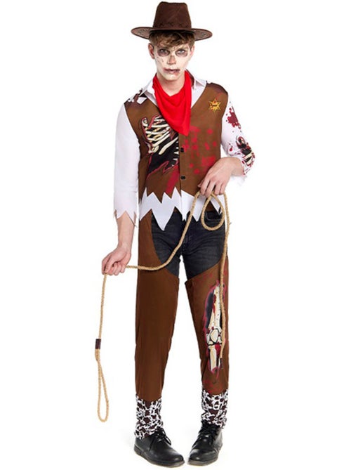 Zombie Cowboy Kostuum - Kiabi