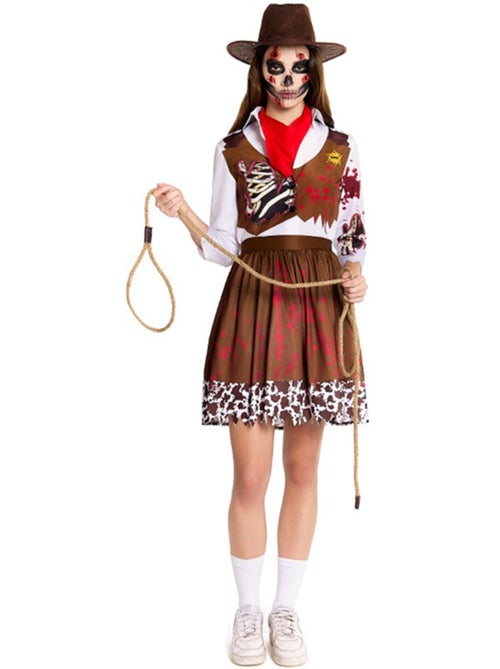Zombie Cowgirl Kostuum - Kiabi