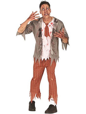 Zombie schooljongen kostuum