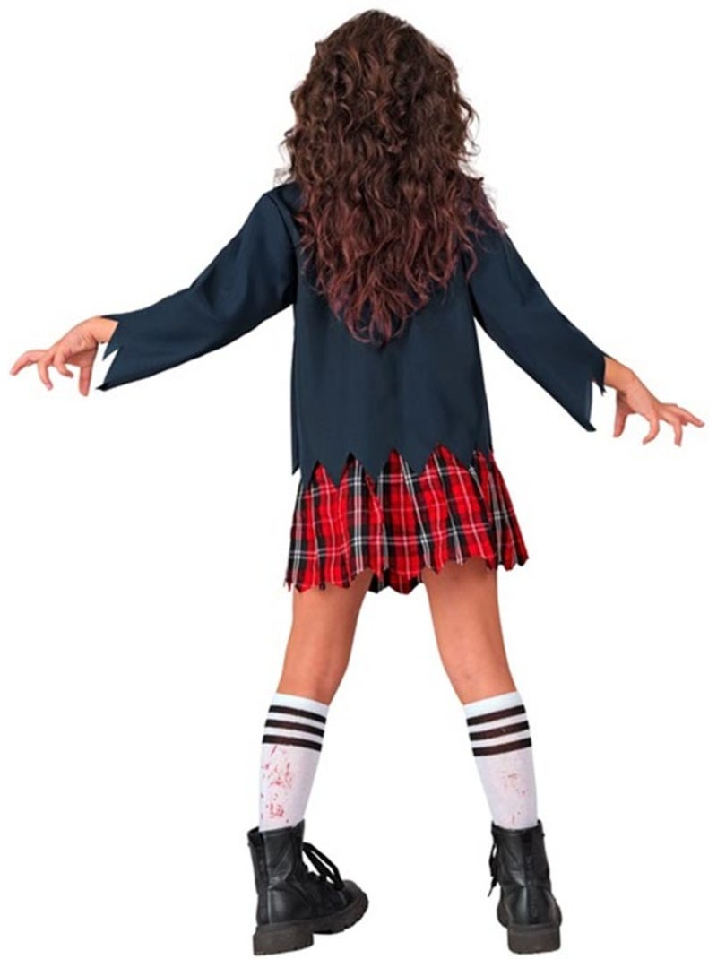 Zombie schoolmeisjeskostuum Multicolor - Kiabi