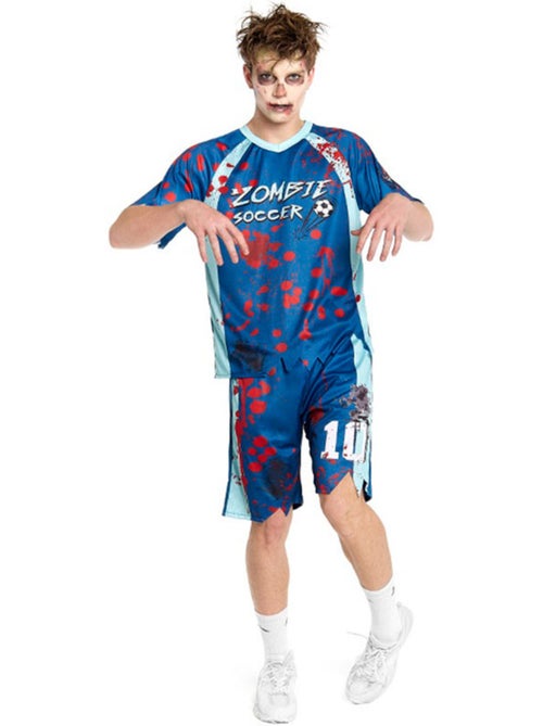 Zombie Voetballer Kostuum - Kiabi