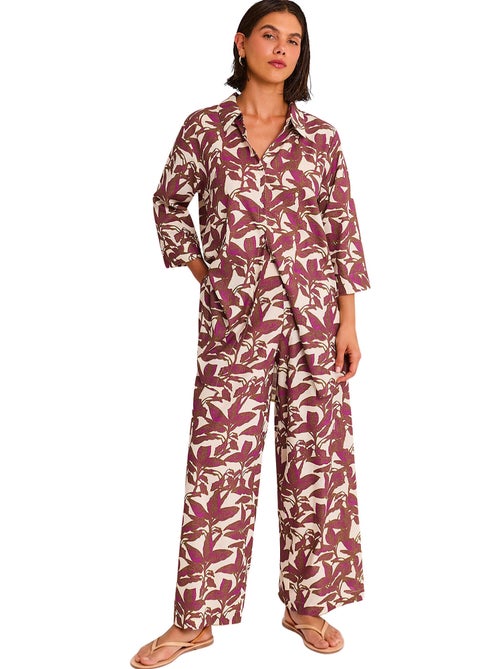 Zomer broek shirt set salvia - Kiabi Zomer broek shirt set salvia - Kiabi