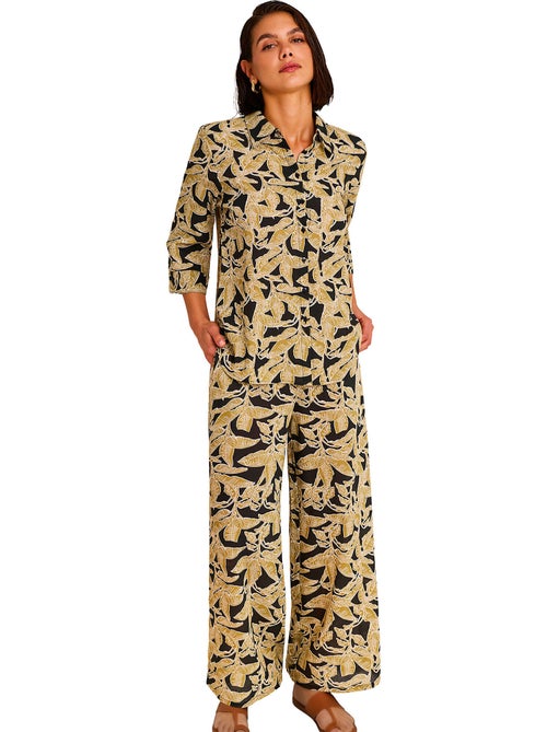 Zomer broek shirt set salvia - Kiabi Zomer broek shirt set salvia - Kiabi