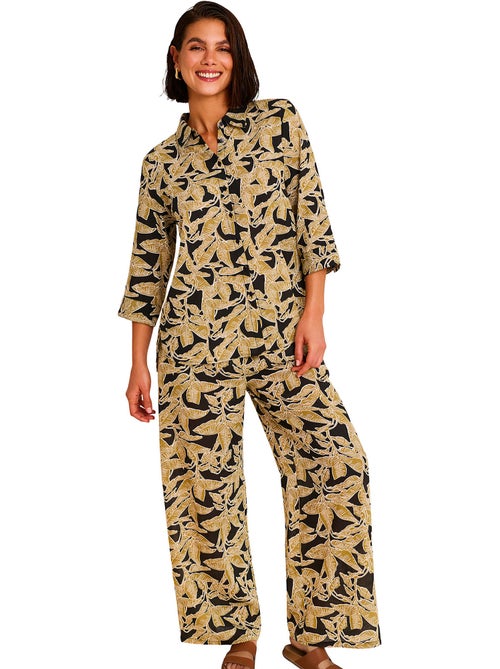 Zomer broek shirt set salvia - Kiabi Zomer broek shirt set salvia - Kiabi