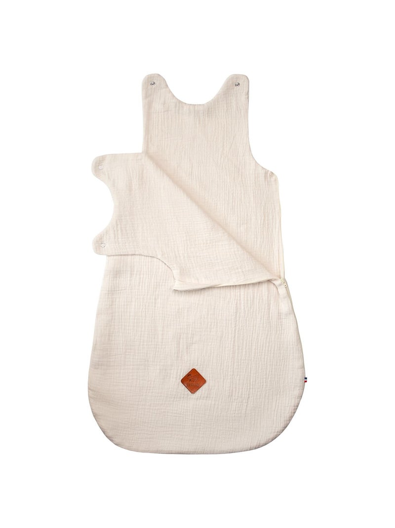 Zomer slaapzak in katoenen gaas - tog 0.5 Beige - Kiabi