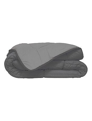 Zomerdekbed in tweekleurige microvezel