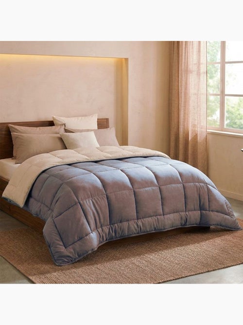 Zomerdekbed in tweekleurige microvezel - Kiabi Zomerdekbed in tweekleurige microvezel - Kiabi