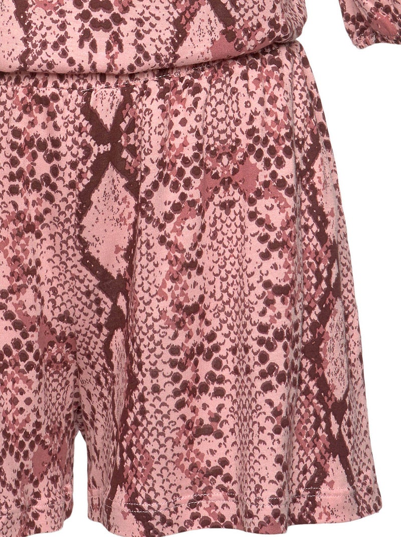Zomers playsuit snake Multicolor - Kiabi